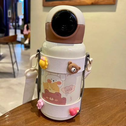 Double Walled Stainless Steel Water Bottle for Kids 420 ML