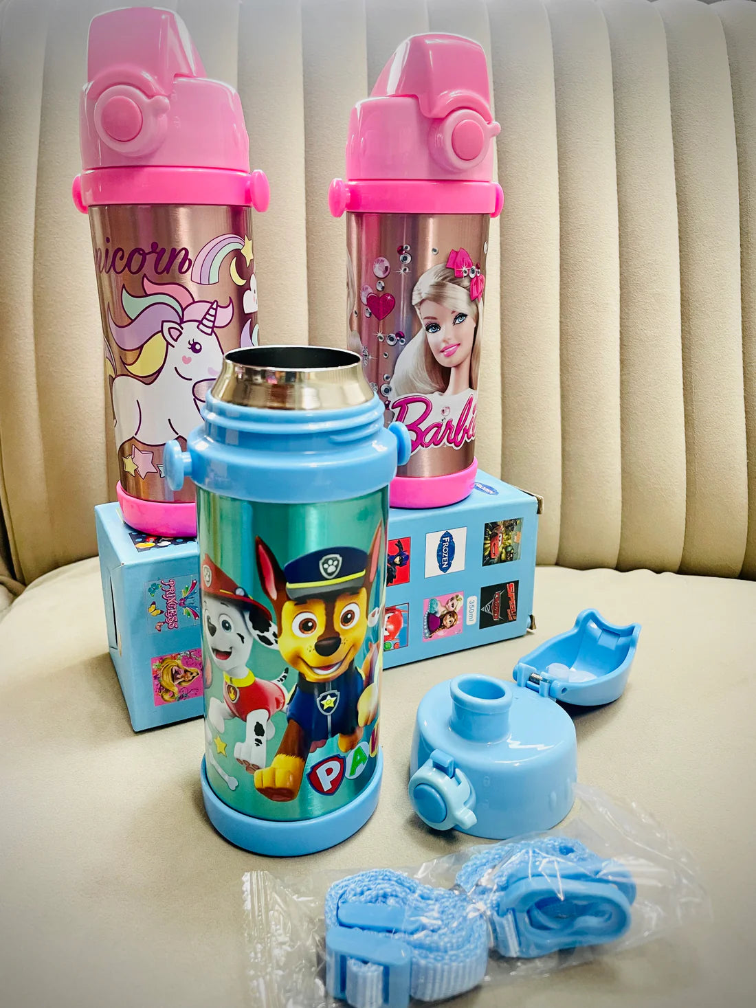 Stainless steel holographic sipper