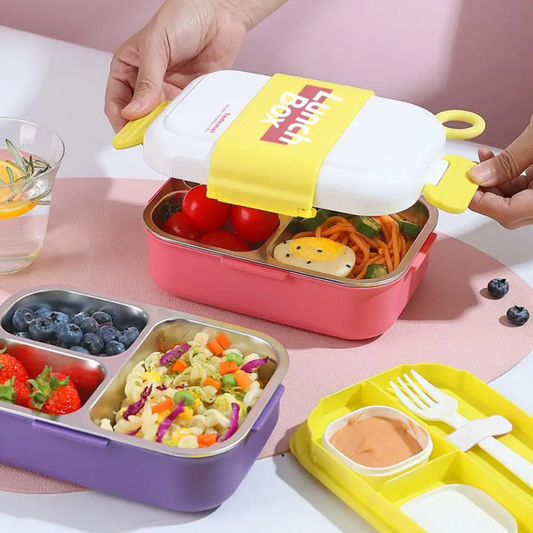 Quirky Compact SS Lunch Box