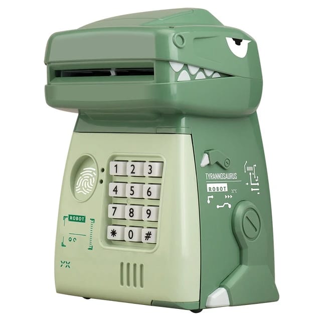 Dinosaur Robot Piggy Bank