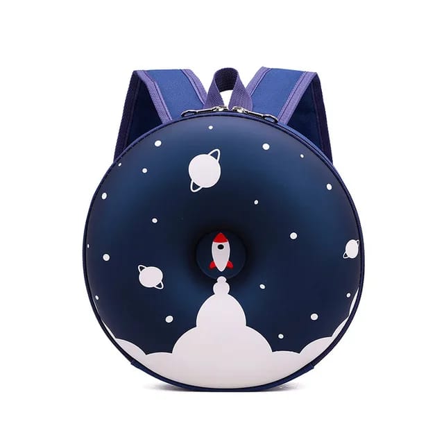 Donut Shape Unicorn/Space School Bag