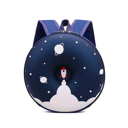 Donut Shape Unicorn/Space School Bag