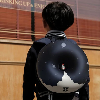 Donut Shape Unicorn/Space School Bag