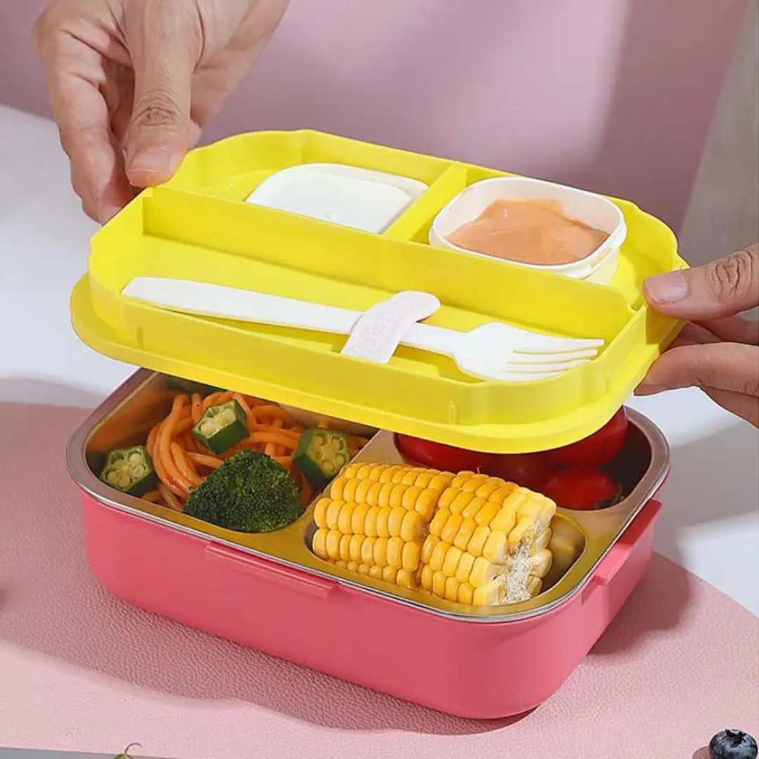 Quirky Compact SS Lunch Box