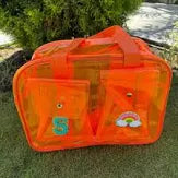 Personalised Jelly Bag With Waterproof Stylish for Kids (1 Initail )