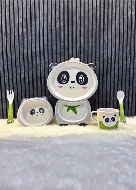 tableware bamboo in panda