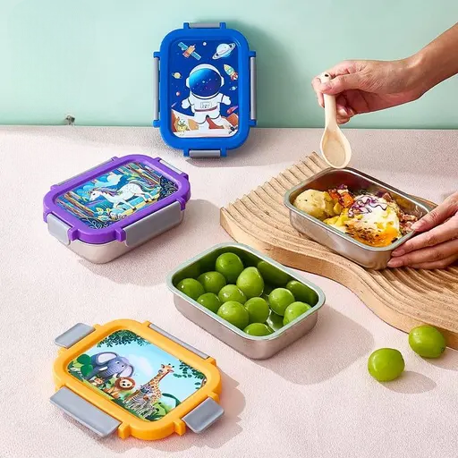 Stainless Steel Lunch Box for Kids 450ml