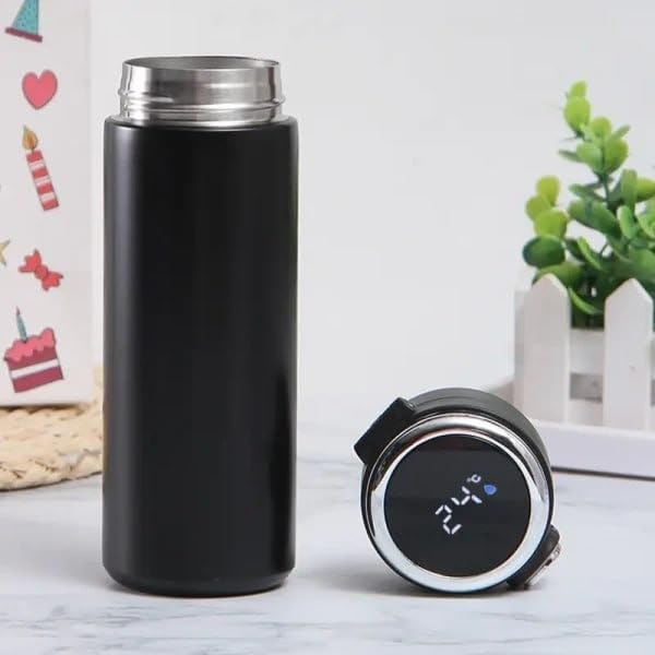 Vacuum Insulated Water Bottle with LED Temperature Display