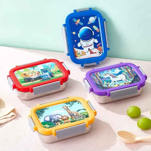 Stainless Steel Lunch Box for Kids 450ml