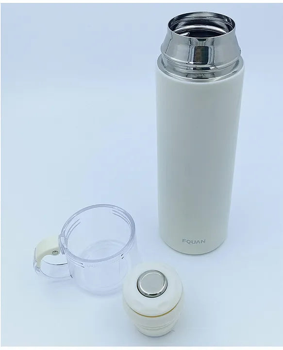 Stainless Steel 304 Double Wall Water Bottle White - 520 ml