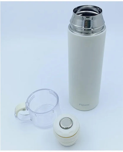 Stainless Steel 304 Double Wall Water Bottle White - 520 ml